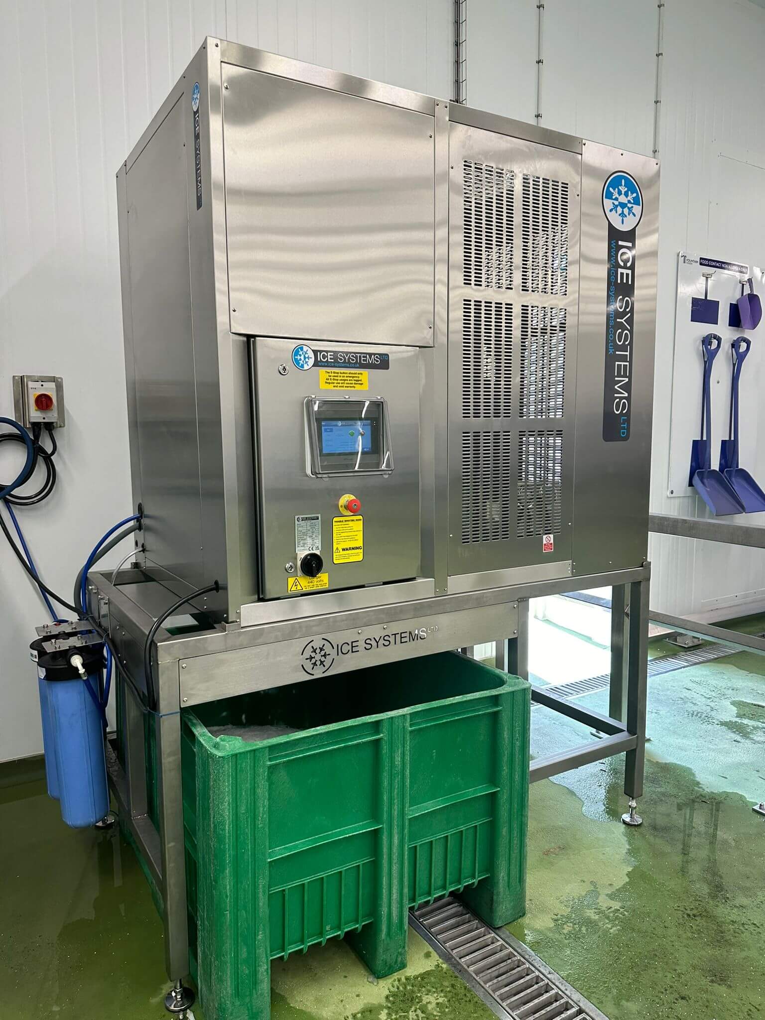 Industrial Flake Ice Machine Case Study - Yorkshire, Ice Systems