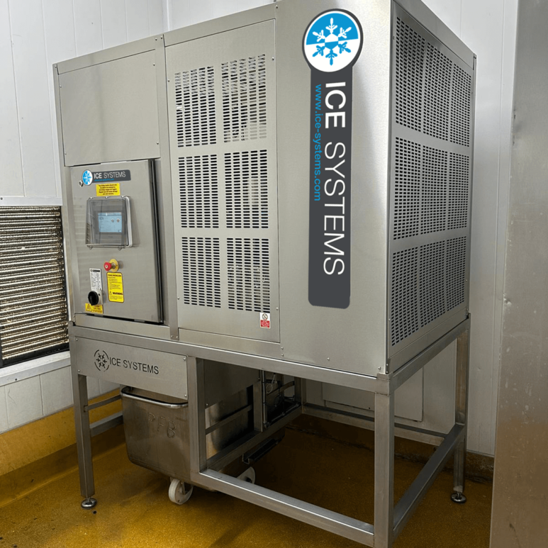 Sub-Cooled Industrial Flake Ice Machine, Ice Systems